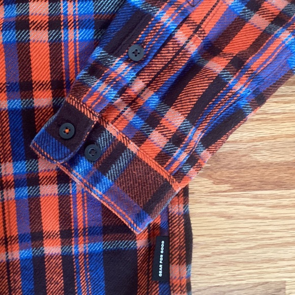 Cotopaxi Mens Mero Wool Flannel szM - Cavern Plaid - Picture 5 of 7